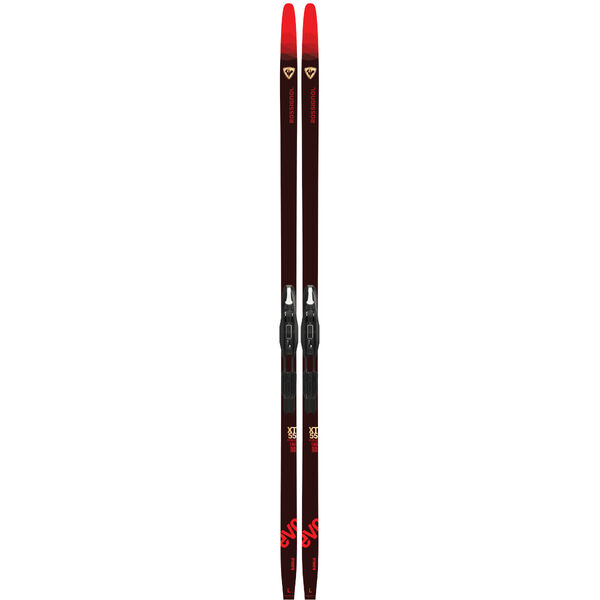 Rossignol Evo 55 Action Skis + Step-In Bindings Kids
