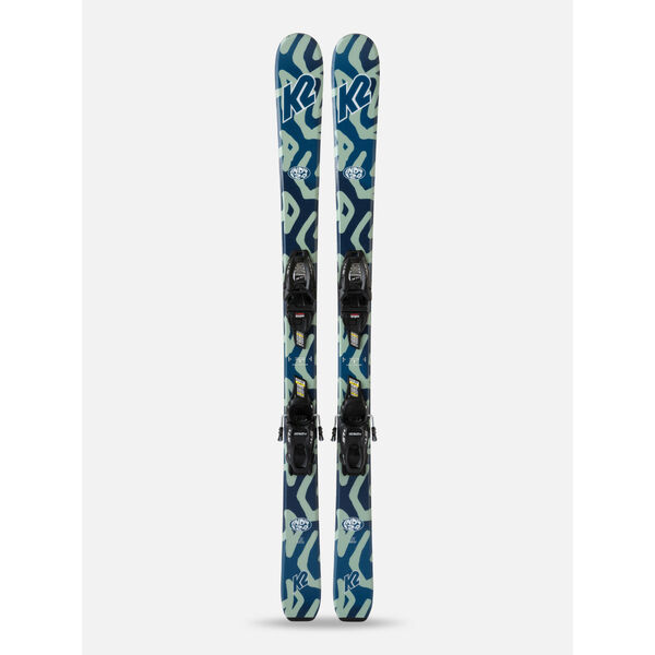 K2 Indy 124CM Skis + FDT 4.5 Bindings Kids