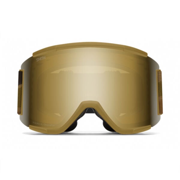 Smith Squad XL Goggle + ChromaPop Sun Black Gold Mirror Lens
