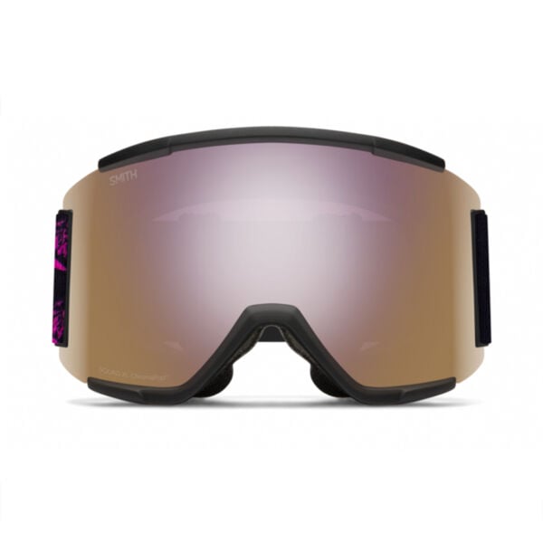 Smith Squad XL + ChromaPop Everyday Rose Gold Mirror Lens